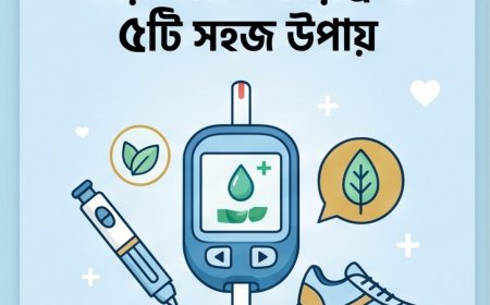 ব্লাড সুগার নিয়ন্ত্রণে রাখা কি কঠিন মনে হচ্ছে? মেনে চলুন ৫টি সহজ নিয়ম!