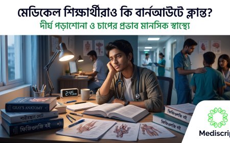 মেডিকেল শিক্ষার্থীদের বার্নআউট: ভবিষ্যতের ডাক্তাররাই কি ক্লান্ত?