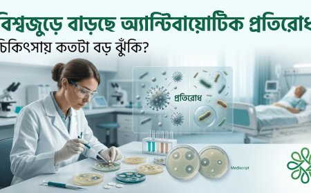 বিশ্বজুড়ে বাড়ছে অ্যান্টিবায়োটিক প্রতিরোধ: চিকিৎসায় কতটা বড় ঝুঁকি?