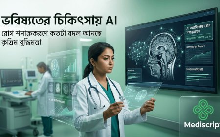 ভবিষ্যতের চিকিৎসায় AI: রোগ শনাক্তকরণে কতটা বদল আনছে কৃত্রিম বুদ্ধিমত্তা