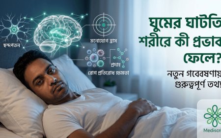 ঘুমের ঘাটতি শরীরে কী প্রভাব ফেলে? নতুন গবেষণায় গুরুত্বপূর্ণ তথ্য
