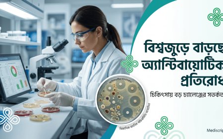 বিশ্বজুড়ে বাড়ছে অ্যান্টিবায়োটিক প্রতিরোধ, চিকিৎসায় বড় চ্যালেঞ্জের সতর্কতা