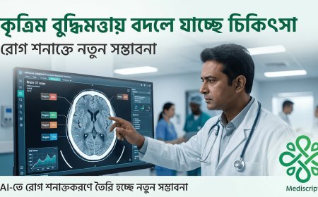কৃত্রিম বুদ্ধিমত্তায় বদলে যাচ্ছে চিকিৎসা, রোগ শনাক্তে নতুন সম্ভাবনা