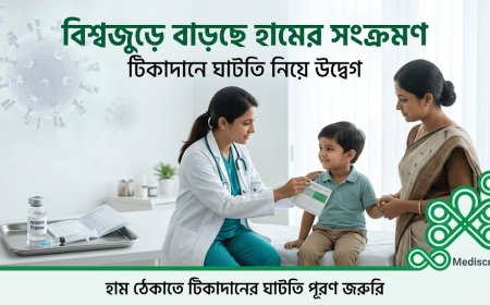 বিশ্বজুড়ে হামের সংক্রমণ বাড়ছে, টিকাদানে ঘাটতি নিয়ে উদ্বেগ
