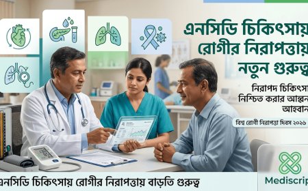 বাংলাদেশে এনসিডি ব্যবস্থাপনায় রোগীর নিরাপত্তায় নতুন গুরুত্ব