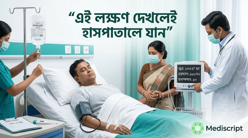 ডেঙ্গুর নতুন ঢেউ: কোন লক্ষণ দেখলে দ্রুত হাসপাতালে যাবেন?