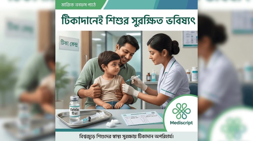 বিশ্বজুড়ে শিশুদের স্বাস্থ্য সুরক্ষায় টিকাদান কেন সবচেয়ে গুরুত্বপূর্ণ?