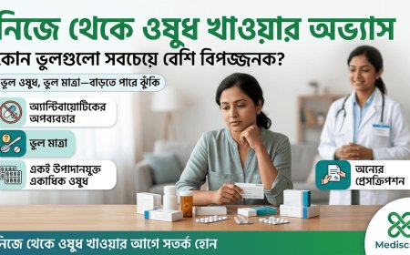 নিজে থেকে ওষুধ খাওয়ার অভ্যাস: কোন ভুলগুলো সবচেয়ে বেশি বিপজ্জনক?