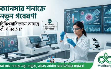 ক্যানসার শনাক্তে নতুন গবেষণা: চিকিৎসাবিজ্ঞানে আসছে কী পরিবর্তন?
