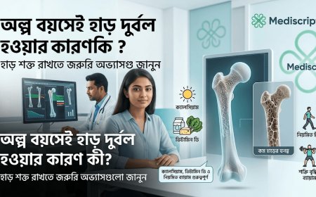 অল্প বয়সেই হাড় দুর্বল হওয়ার কারণ কী? প্রতিরোধে কোন অভ্যাসগুলো জরুরি?