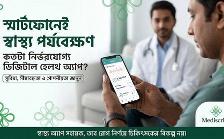 স্মার্টফোনেই স্বাস্থ্য পর্যবেক্ষণ: কতটা নির্ভরযোগ্য এসব ডিজিটাল হেলথ অ্যাপ?