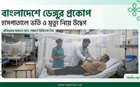 বাংলাদেশে ডেঙ্গু পরিস্থিতির অবনতি: বাড়ছে হাসপাতালে ভর্তি ও মৃত্যুর সংখ্যা