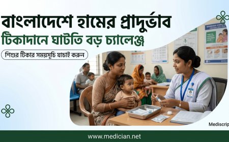 বাংলাদেশে হামের প্রাদুর্ভাব নিয়ে বিশ্বজুড়ে উদ্বেগ, টিকাদানে ঘাটতি বড় চ্যালেঞ্জ