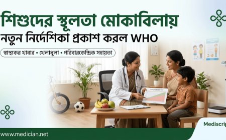শিশুদের স্থূলতা মোকাবিলায় নতুন নির্দেশিকা প্রকাশ করল WHO