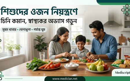 অতিরিক্ত চিনি ও অস্বাস্থ্যকর খাবার: শিশুদের ওজন নিয়ন্ত্রণে করণীয়