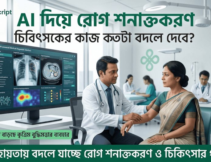 AI দিয়ে রোগ শনাক্তকরণ: চিকিৎসকের কাজ কতটা বদলে দিতে পারে?